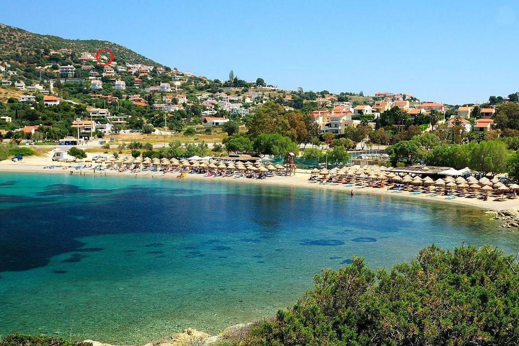 Apartmán Seaview Near Athens & Sounio Anavyssos Exteriér fotografie